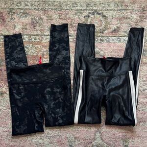 Two pairs of Spanx leggings